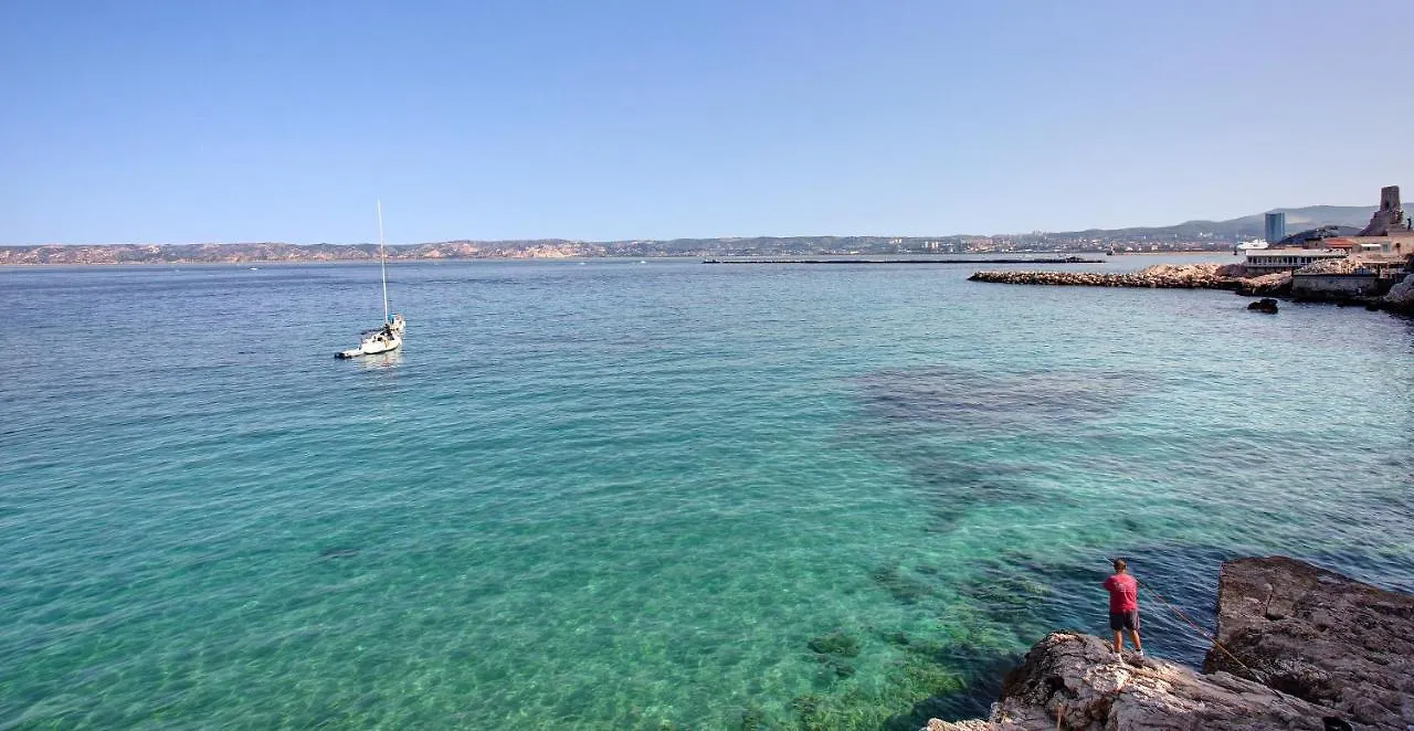 Apartmán Le Petit Malmousque Marseille Francie